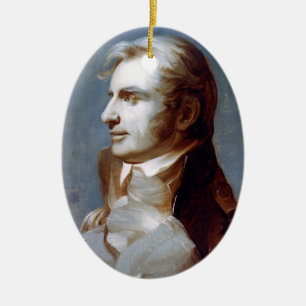 Captain Charles Stewart Keramisch Ornament