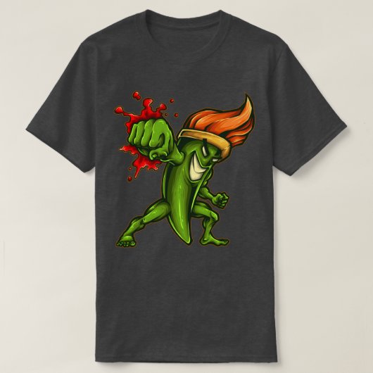Captain Chili T-shirt (Design voorkant)