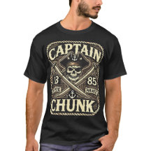 Captain Chunk Pirate Skull  ontwerp