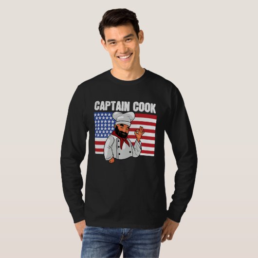 Captain Cook T-shirt (Voorkant volledig)