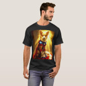 Captain Corgi T-shirt (Voorkant volledig)