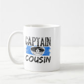 Captain Cousin Yacht Crew Boat Ship  Koffiemok (Links)