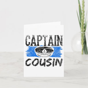 Captain Cousin Yacht Crew Boot Schip Kaart