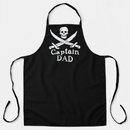 Captain Dad - Classic All-Over Print Schort