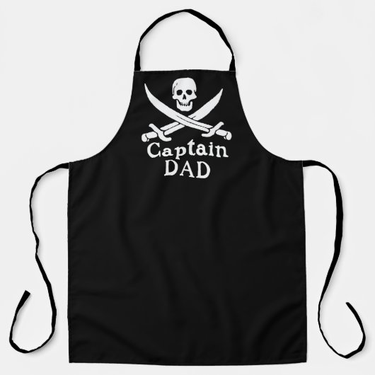 Captain Dad - Classic All-Over Print Schort (Voorkant)