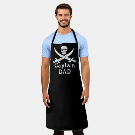 Captain Dad - Classic All-Over Print Schort