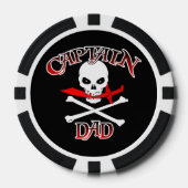 Captain Dad Poker Chips (Voorkant)