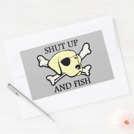 Captain Finley zegt Sticker (Envelop)