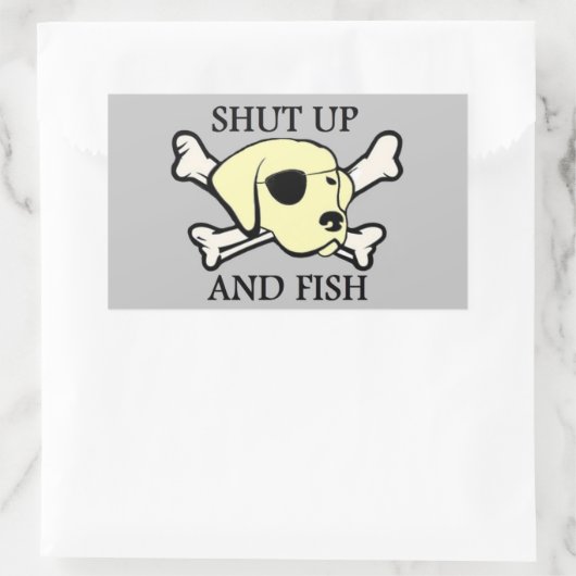 Captain Finley zegt Sticker (Tas)