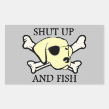 Captain Finley zegt Sticker