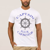 CAPTAIN FLUX CAPACITOR T-Shirt (Voorkant)