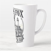 Captain Fox Guardian of Seas Nautical Design Latte Mok (Rechts)