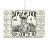 Captain Fox Guardian of Seas Nautical Design Luchtverfrisser (Voorkant)