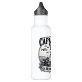 Captain Fox Guardian of Seas Nautical Design Waterfles (Links)