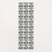 Captain Fox Guardian of Seas Nautical Design Yogamat (Voorkant)