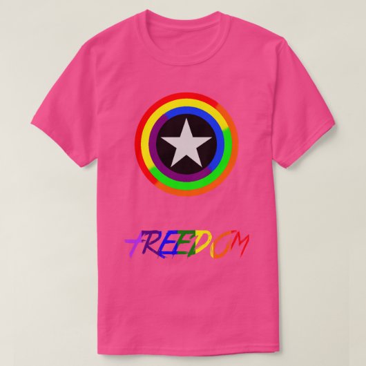 Captain Freedom T-shirt (Design voorkant)