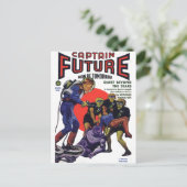 Captain Future Briefkaart (Staand voorkant)
