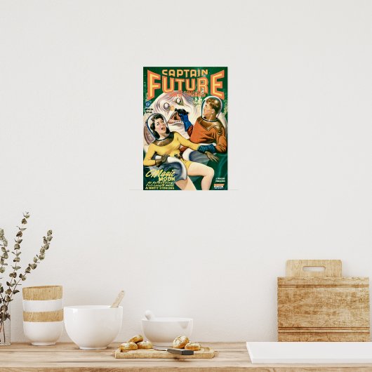Captain Future Poster (Keuken)