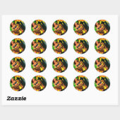Captain Future - Star Dread! Ronde Sticker (Vel)