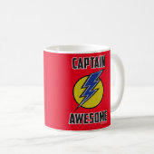 CAPTAIN GEWELDIGE FUNNY MUG KOFFIEMOK (Voorkant rechts)