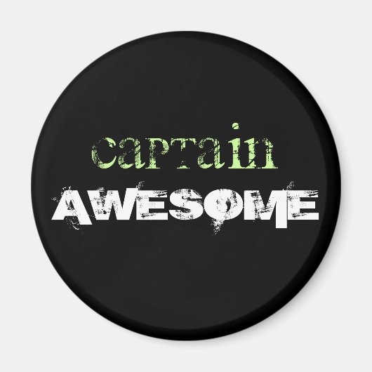Captain GEWELDIGE Magneet (Voorkant)