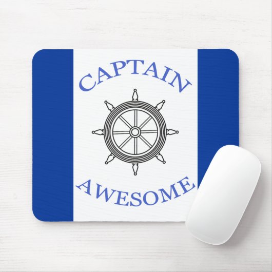 CAPTAIN GEWELDIGE mousepad Muismat (Met muis)