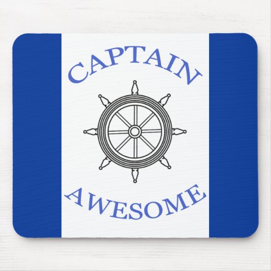 CAPTAIN GEWELDIGE mousepad Muismat (Voorkant)