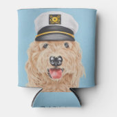 Captain Goldendoodle Koelbox Blikjeskoeler (Voorkant)