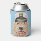 Captain Goldendoodle Koelbox Blikjeskoeler (Blikje Achterkant)