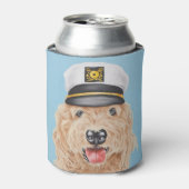Captain Goldendoodle Koelbox Blikjeskoeler (Blikje Voorkant)
