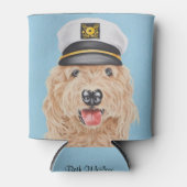 Captain Goldendoodle Koelbox Blikjeskoeler (Voorkant)