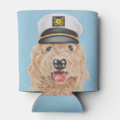 Captain Goldendoodle Koelbox Blikjeskoeler (Achterkant)