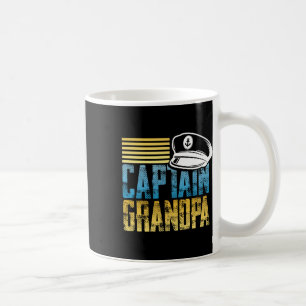 Captain Grandpa - Zeilkapitein Pet - Boat Lover Koffiemok