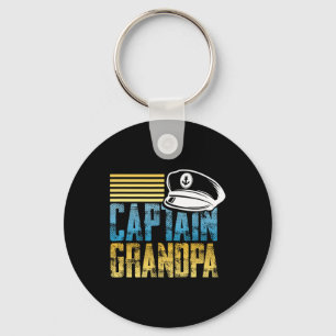 Captain Grandpa - Zeilkapitein Pet - Boat Lover Sleutelhanger