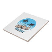 Captain Holiday Tegeltje (Zijkant)