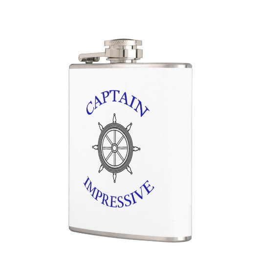 "CAPTAIN IMPRESSIEVE" FLASK HEUPFLES (Links)