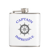 "CAPTAIN IMPRESSIEVE" FLASK HEUPFLES (Voorkant)