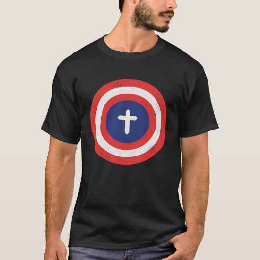 Captain Jesus Christ Cool Christian T-shirt (Voorkant)