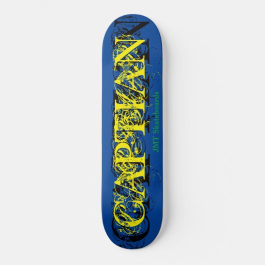 CAPTAIN / JMT SKATEBOARDS / Skateboards (Voorkant)