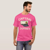 Captain Journey Seaman Name Yachtsman Nickname Fun T-shirt (Voorkant volledig)