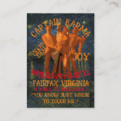 Captain Karma & Joy Breezeway Motel Fairfax VA Informatiekaartje (Achterkant)