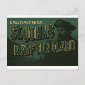 Captain Kelly - St. John's, Newfoundland Ansichtka Briefkaart