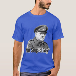 Captain Mainwaring Stomme Jongens vrienden T-shirt