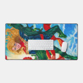 Captain Marvel ~ Carol Danvers Bureaumat (Keyboard & Muis)