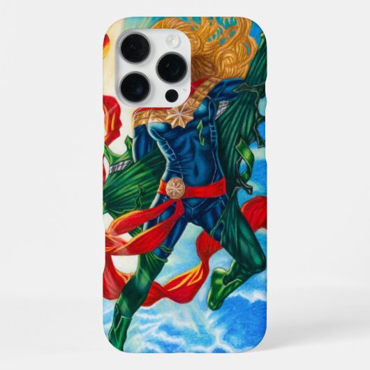 Captain Marvel ~ Carol Danvers iPhone Hoesje (Achterkant)