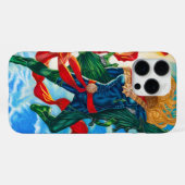 Captain Marvel ~ Carol Danvers iPhone Hoesje (Achterkant horizontaal)