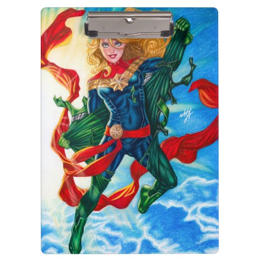 Captain Marvel ~ Carol Danvers Klembord (Voorkant)