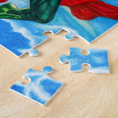 Captain Marvel ~ Carol Danvers Legpuzzel (Zijkant)