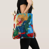 Captain Marvel ~ Carol Danvers Tote Bag (Dichtbij)