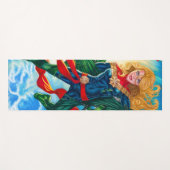 Captain Marvel ~ Carol Danvers Yogamat (Voorkant (horizontaal))